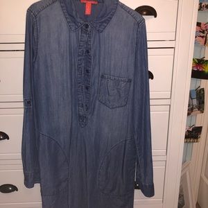 Blue Denim Dress